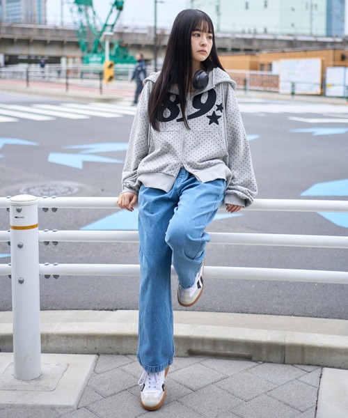 WEGO(ウィゴー)の「WEGO/【26年春夏新作】ユルフィットデニムイージーパンツ(デニムパンツ・メンズ・ライトインディゴブルー/グレー/ブラック系3・MEDIUM/SMALL/X-SMALL/LARGE)」の7枚目の写真