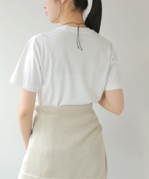 HANES(ヘインズ)の「【Hanes × relume】別注 ウォッシュドコットン クルーネックTシャツ<2枚セット>(Tシャツ/カットソー・レディース・ブラック/ベージュ・FREE)」の16枚目の写真