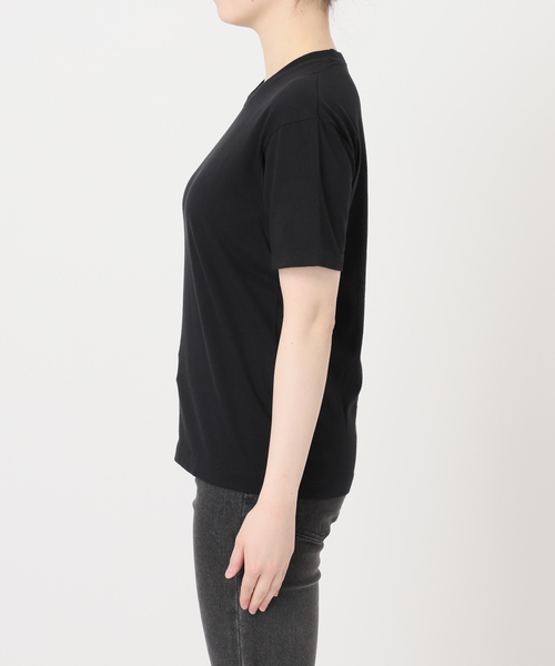 HANES(ヘインズ)の「【Hanes × relume】別注 ウォッシュドコットン クルーネックTシャツ<2枚セット>(Tシャツ/カットソー・レディース・ブラック/ベージュ・FREE)」の18枚目の写真