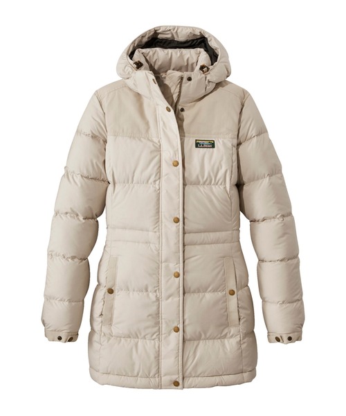 L.L.Bean(エルエルビーン)の「マウンテン・クラシック・ダウン・パーカ 米国フィット・プチ(ダウンジャケット/コート・レディース・ブラック/ネイビー/バーガンディー/モスグリーン/グレー系/ライトグレー・X-SMALL/SMALL/MEDIUM/LARGE)」の3枚目の写真