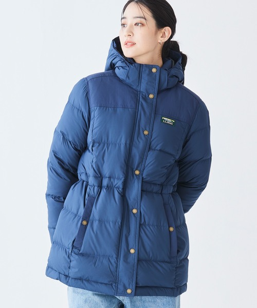 L.L.Bean(エルエルビーン)の「マウンテン・クラシック・ダウン・パーカ 米国フィット・プチ(ダウンジャケット/コート・レディース・ブラック/ネイビー/バーガンディー/モスグリーン/グレー系/ライトグレー・X-SMALL/SMALL/MEDIUM/LARGE)」の16枚目の写真