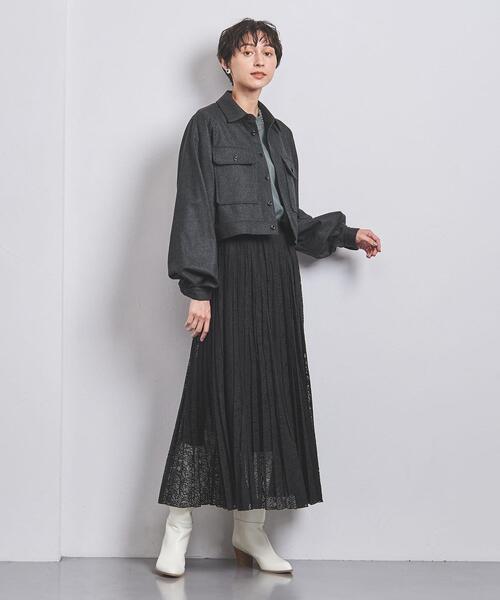 THE RERACS(ザ・リラクス)の「<THE RERACS>ショート CPO シャツジャケット(その他アウター・レディース・ダークグレー/ネイビー・38)」の7枚目の写真