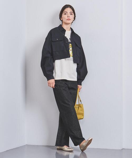 THE RERACS(ザ・リラクス)の「<THE RERACS>ショート CPO シャツジャケット(その他アウター・レディース・ダークグレー/ネイビー・38)」の10枚目の写真