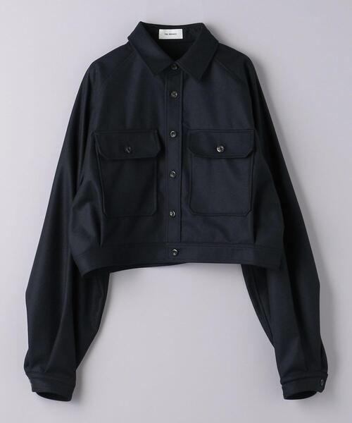 THE RERACS(ザ・リラクス)の「<THE RERACS>ショート CPO シャツジャケット(その他アウター・レディース・ダークグレー/ネイビー・38)」の12枚目の写真