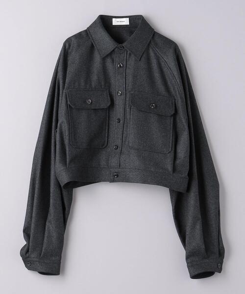 THE RERACS(ザ・リラクス)の「<THE RERACS>ショート CPO シャツジャケット(その他アウター・レディース・ダークグレー/ネイビー・38)」の18枚目の写真