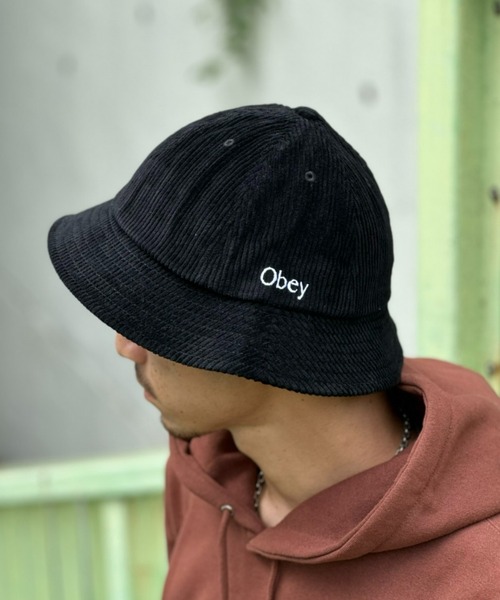 【OBEY】CHERISH CORD BUCKET HATの1枚目の写真