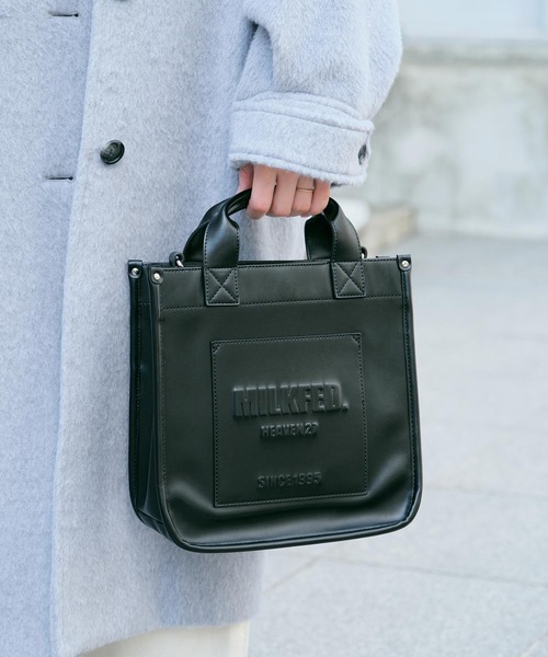 SQUARE PIPING SHOULDER BAGの2枚目の写真