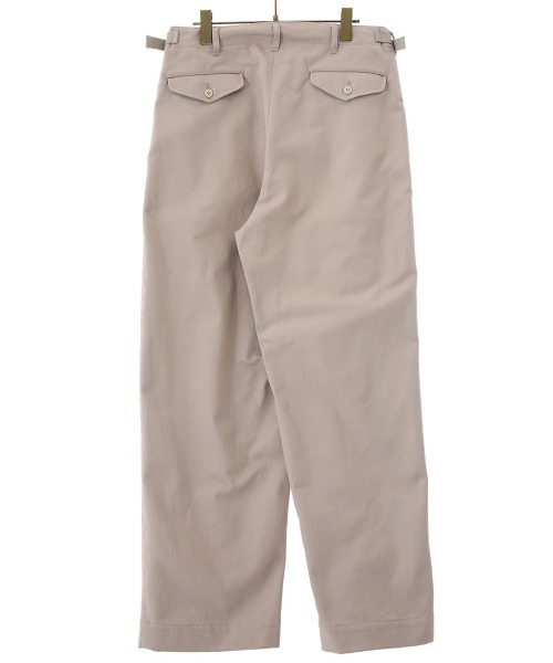 marka / マーカ：SIDE ADJUST TROUSERS - ORGANIC COTTON 10/- DRILL -：M21D-07PT01C[COR]の12枚目の写真