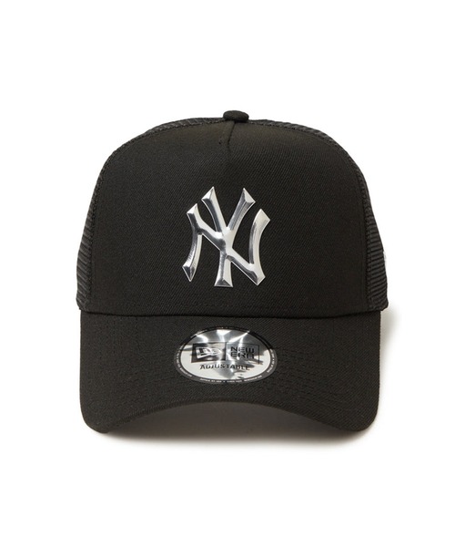 NEW ERA(ニューエラ)の「NEW ERA/ニューエラ キャップ 9FORTY A-Frame トラッカー TPU Logo 14388593/14388594/14388596(キャップ・メンズ・ブラック系その他2/ブラック系その他/ブラック系その他3・FREE)」の2枚目の写真