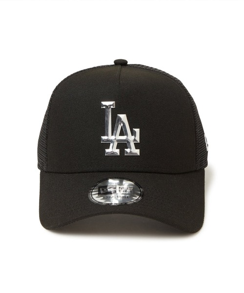 NEW ERA(ニューエラ)の「NEW ERA/ニューエラ キャップ 9FORTY A-Frame トラッカー TPU Logo 14388593/14388594/14388596(キャップ・メンズ・ブラック系その他2/ブラック系その他/ブラック系その他3・FREE)」の3枚目の写真