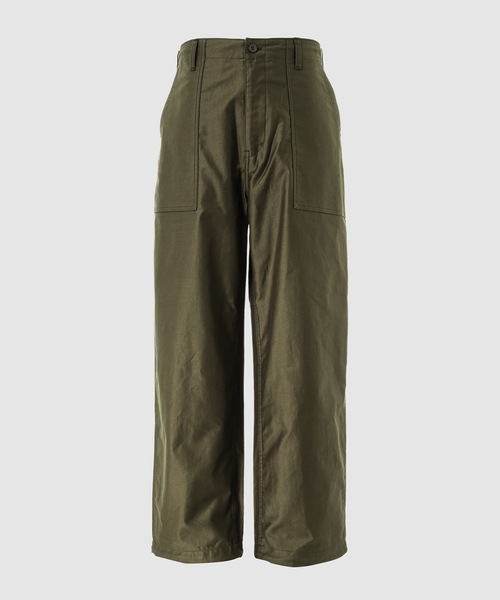 COMME des GARCONS HOMME(コム デ ギャルソン・オム)の「COTTON SATIN PANTS(その他パンツ・メンズ・ブラック/カーキ・XS/S/M/L)」の2枚目の写真