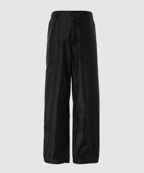 COMME des GARCONS HOMME(コム デ ギャルソン・オム)の「COTTON SATIN PANTS(その他パンツ・メンズ・ブラック/カーキ・XS/S/M/L)」の1枚目の写真