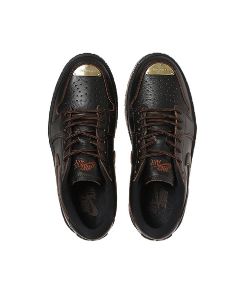 JORDAN BRAND(ジョーダンブランド)の「NIKE WMNS JORDAN 1 BROOKLYN LO HF3184-002(スニーカー・レディース・ブラック・23.5cm/23cm/24.5cm/24cm)」の5枚目の写真