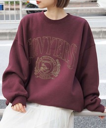 tiptop | 【ZOZO限定アイテム】裏起毛カレッジ刺繍スウェットプルオーバー(スウェット)