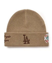 MLB | 【日本未発売/WEB限定】MLB KOREA(エムエルビーコリア)/ロゴパッチ ワッペン ビーニー ニット帽/Patch beanie(ニットキャップ/ビーニー)