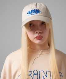 SINK kotohayokozawa | 【Nukeme×SINK】GLITCH EMBROIDERY CAP(キャップ)