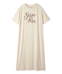 gelato pique | 【母の日】【IFMC.】レーヨンロゴワンピース(ルームウェア/パジャマ)