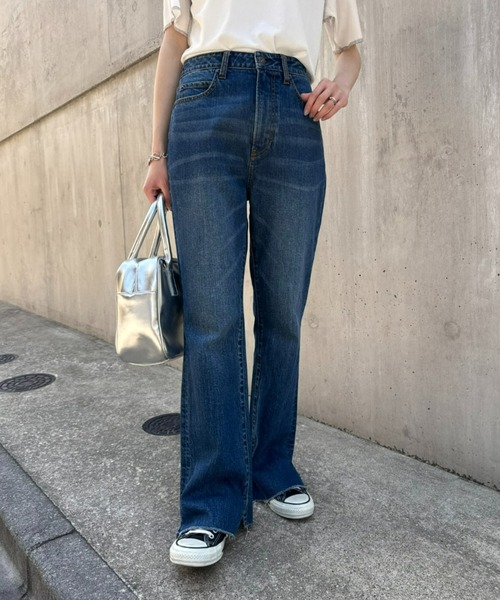 CIAOPANIC TYPY(チャオパニックティピー)の「【KELLY】vintagedenim/フレアデニム(デニムパンツ・レディース・ブルー/ネイビー・SMALL/MEDIUM/LARGE/X-SMALL)」の3枚目の写真