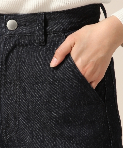 LOWRYS FARM(ローリーズファーム)の「CONE*バギー 778796 (デニムパンツ・レディース・ブルー/ワンウォッシュ・LARGE/MEDIUM)」の7枚目の写真