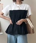 RANAN(ラナン)のビスチェレイヤードTシャツ