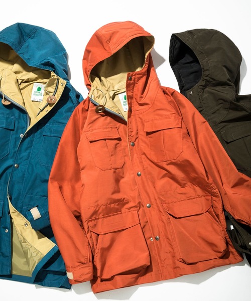 SIERRA DESIGNS(シェラデザイン)の「マウンテンパーカーの“原点”【米国製最終生産モデル】 マウンテンパーカー/ORIGINAL MOUNTAIN PARKA(マウンテンパーカー・メンズ・ブラック/グリーン/ネイビー/タン/グリーン系その他/ブラック×ブラック/オレンジ系その他/グリーン系その他2/ダークネイビー/グレー/パープル/ライトブルー/レッド/セージグリーン/オレンジ/ブラウン系その他/グレー系その他/グリーン系その他3/グリーン系その他4/パープル系その他・SMALL/MEDIUM/LARGE/X-LARGE/XX-LARGE/X-SMALL/XX-SMALL)」の21枚目の写真