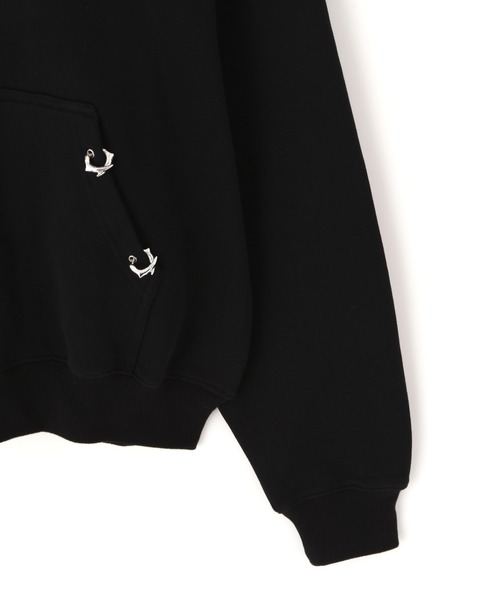 L.H.P(エルエイチピー)の「SUPPLIER/サプライヤー/【LHP EXCLUSIVE】FAUX FUR CROPPED CROSS ZIP HOODIE(パーカー・メンズ・シルバー/ピンク・XL/L/M)」の9枚目の写真