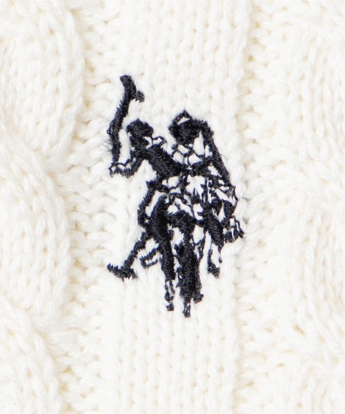 U.S. POLO ASSN.(ユーエスポロアッスン)の「∴WEGO/U.S. POLO ASSN.別注チルデンベスト(ベスト・レディース・ベージュ/オフホワイト/グリーン/アイボリー/ベージュ系その他・FREE)」の12枚目の写真