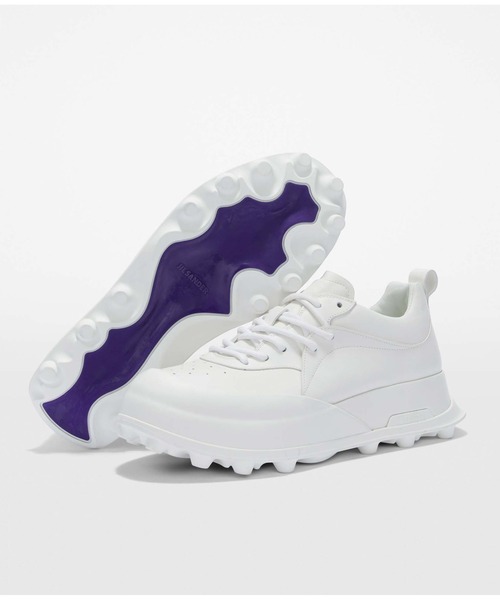 JIL SANDER(ジルサンダー)の「SNEAKERS(スニーカー・メンズ・ホワイト・40/41)」の1枚目の写真