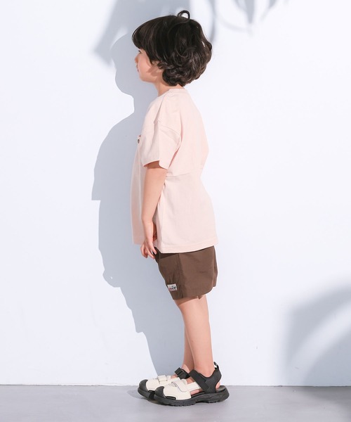 FRUIT OF THE LOOM(フルーツオブザルーム)の「【FRUIT OF THE LOOM】別注半袖ポケT(Tシャツ/カットソー・キッズ・ブルー/ホワイト系その他/グレー系その他/チャコール/マスタード/パープル系その他/ライトピンク/オフホワイト・100/110/160/90/80/150/140/130/120/95)」の18枚目の写真