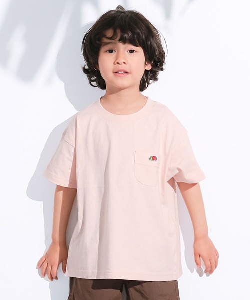 FRUIT OF THE LOOM(フルーツオブザルーム)の「【FRUIT OF THE LOOM】別注半袖ポケT(Tシャツ/カットソー・キッズ・ブルー/ホワイト系その他/グレー系その他/チャコール/マスタード/パープル系その他/ライトピンク/オフホワイト・100/110/160/90/80/150/140/130/120/95)」の16枚目の写真