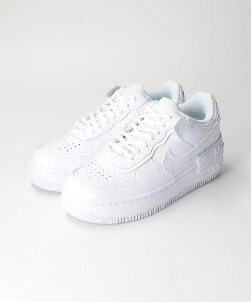 NIKE(ナイキ)の「<NIKE(ナイキ)> エアフォース 1 シャドウ スニーカー(スニーカー・レディース・ホワイト・23.5cm/24.5cm/25cm/23cm/24cm/22.5cm)」の2枚目の写真