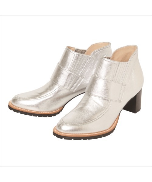HYSTERIC GLAMOUR(ヒステリックグラマー)の「LOAFERS ANKLE ブーツ(ブーツ・レディース・シルバー/ブラック/ベージュ系その他・23cm/24cm/25cm)」の1枚目の写真