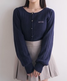 muguet | MASC cable cardigan(カーディガン/ボレロ)