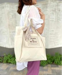 【SALON de RUBAN / サロン ド ルヴァン】 web限定 2way キャンバストートバッグ