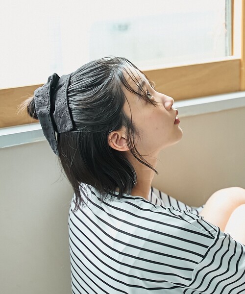 coen(コーエン)の「【UVカット率90%以上/4点セット/WEB限定/体型カバー】シュシュ付きアソートスイムウエア(インフルエンサー紹介アイテム)(水着・レディース・ブラック/オレンジ/モカ/ベージュ/ターコイズブルー・L/M)」の6枚目の写真
