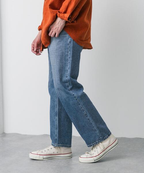 Lee(リー)の「『別注』Lee101×DOORS STRAIGHTPANTS(デニムパンツ・メンズ・インディゴブルー/ライトインディゴブルー/ノンウォッシュ/ワンウォッシュ・36/34/32/30/28)」の15枚目の写真