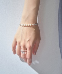 PHILIPPE AUDIBERT | 【PHILIPPE AUDIBERT】パールチェーンブレスレット Bracelet Argane perles de verre laiton BR5960(ブレスレット)