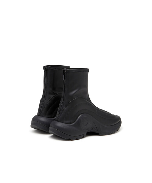 DIESEL(ディーゼル)の「ウィメンズ ショートブーツ D-RUNNER S-D-RUNNER BOOTIE X(ブーツ・レディース・ブラック・37/36/39/38/40/35)」の3枚目の写真