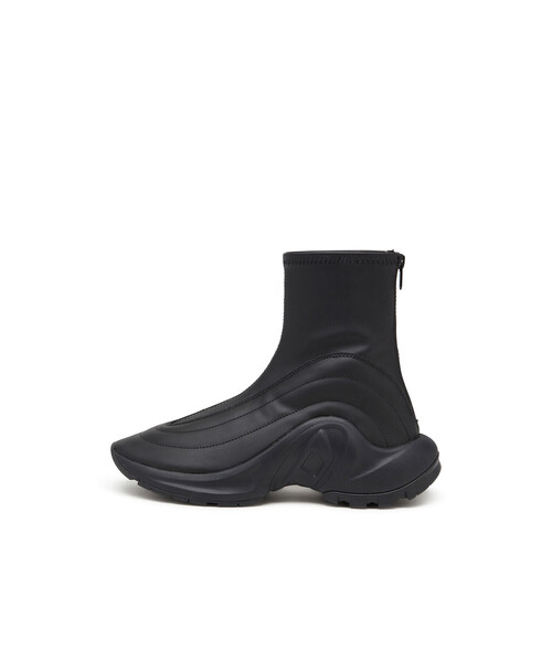 DIESEL(ディーゼル)の「ウィメンズ ショートブーツ D-RUNNER S-D-RUNNER BOOTIE X(ブーツ・レディース・ブラック・37/36/39/38/40/35)」の6枚目の写真