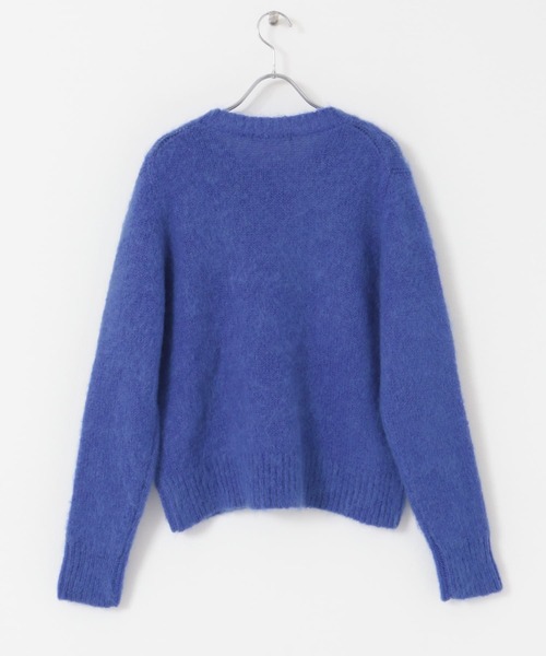 URBAN RESEARCH ROSSO WOMEN(アーバンリサーチ ロッソ)の「ヘアリーショートニット(ニット/セーター・レディース・オレンジ/ホワイト/ブルー/ベージュ・FREE)」の22枚目の写真