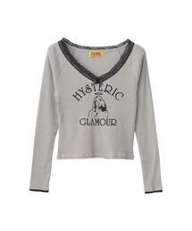 HYSTERIC GLAMOUR | HYSTERIC ANGEL ショート丈Tシャツ(Tシャツ/カットソー)