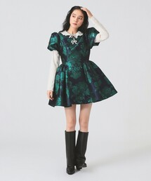 Sister Jane | sister jane / LiLili Jacquard Mini Dress(ワンピース)