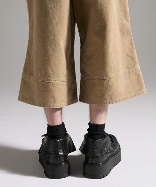 GRANCY(グランシー)の「【GRANCY】Fold-over Leather Shoes / 折り返し本革シューズ(スニーカー・メンズ・ブラック・40/44/42)」の12枚目の写真