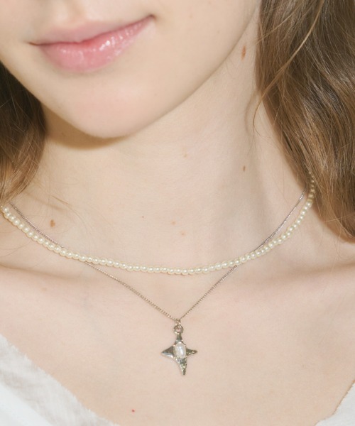 GIUNON(ジウノン)の「mini pearl necklace / ミニパールネックレス(ネックレス・レディース・アイボリー・FREE)」の8枚目の写真