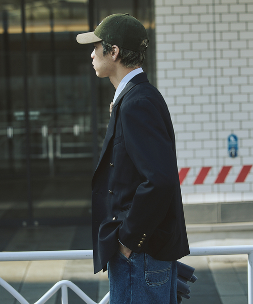 JOURNAL STANDARD(ジャーナルスタンダード)の「T/W ダブルブレスト ブレザー(テーラードジャケット・メンズ・ネイビー・LARGE/MEDIUM/SMALL)」の14枚目の写真