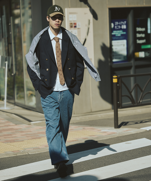JOURNAL STANDARD(ジャーナルスタンダード)の「T/W ダブルブレスト ブレザー(テーラードジャケット・メンズ・ネイビー・LARGE/MEDIUM/SMALL)」の16枚目の写真