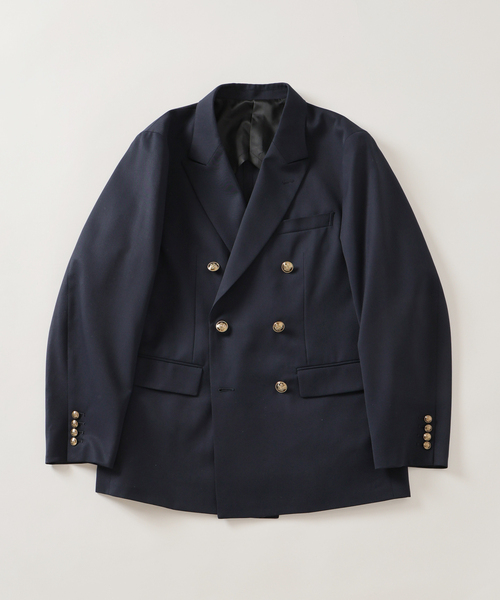 JOURNAL STANDARD(ジャーナルスタンダード)の「T/W ダブルブレスト ブレザー(テーラードジャケット・メンズ・ネイビー・LARGE/MEDIUM/SMALL)」の19枚目の写真