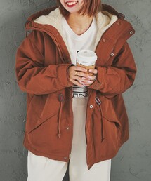 汎用性の高さが人気の理由。撥水3WAYマウンテンパーカー#(WEB限定カラー)