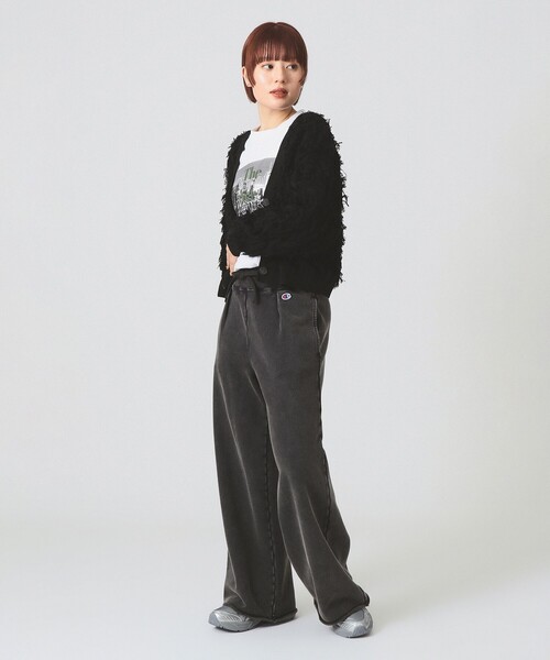 Ray BEAMS(レイビームス)の「【別注】Champion / スウェット パンツ(スウェットパンツ・レディース・ブルー/ワインレッド/ブラック・MEDIUM/SMALL)」の6枚目の写真