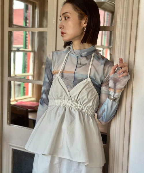 【ZOZOTOWN限定】LHP×IMOKO/ペプラムホルターキャミビスチェの17枚目の写真